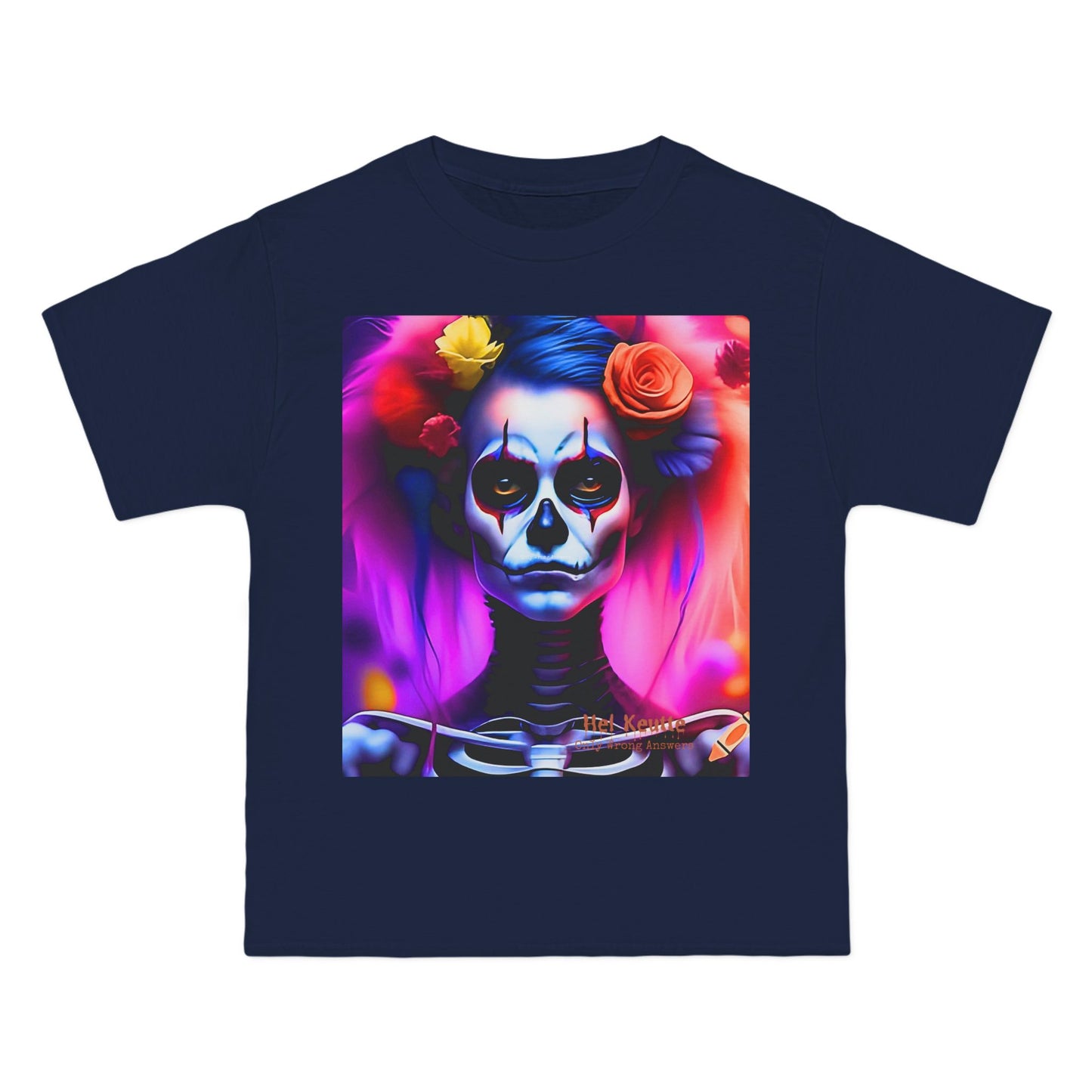 SKELARA - Unisex Oversize Tee - Colorful and Quirky Clown Art T-shirt!