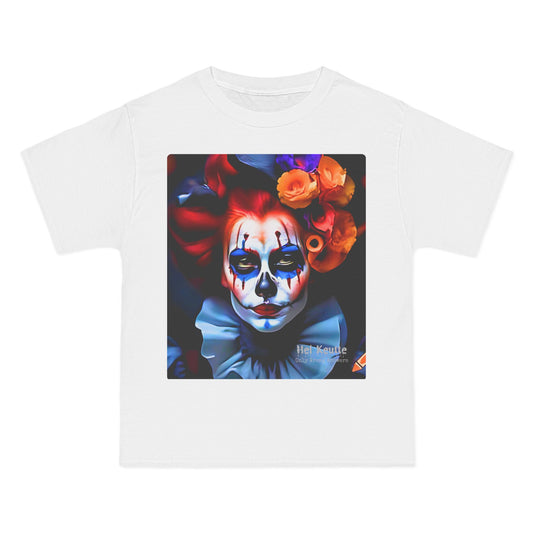 MADAME SERAPHINA - Unisex Oversize Tee - Colorful and Quirky Clown Art T-Shirt!