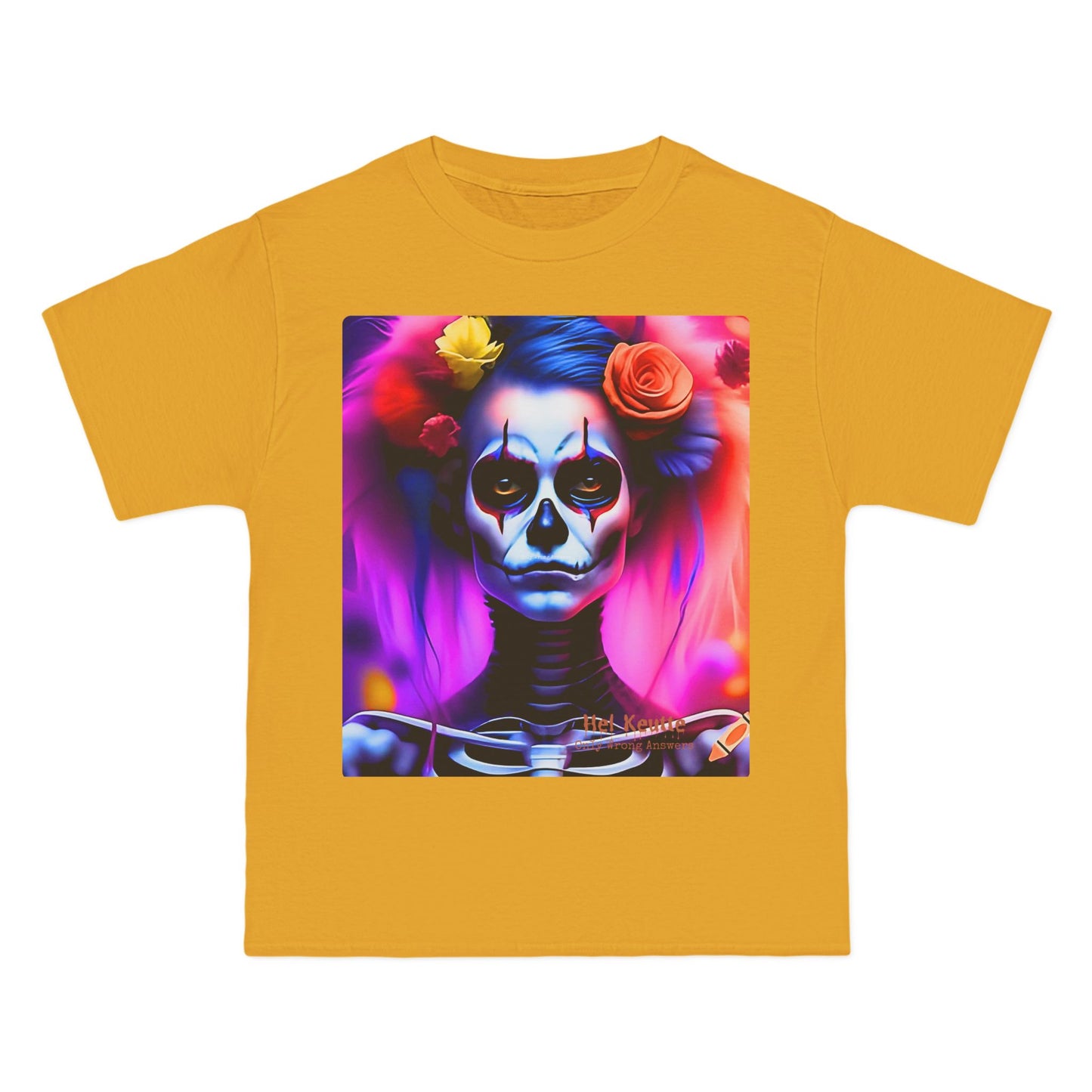 SKELARA - Unisex Oversize Tee - Colorful and Quirky Clown Art T-shirt!