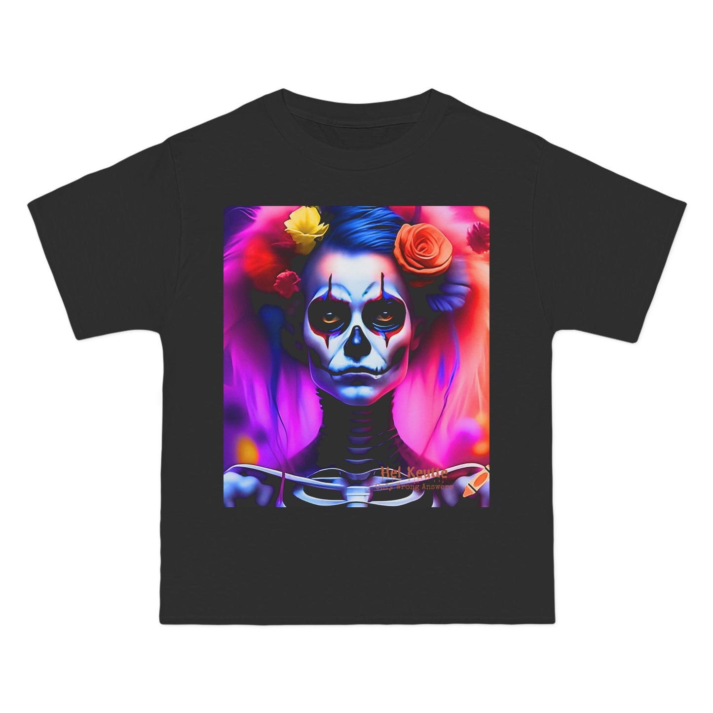 SKELARA - Unisex Oversize Tee - Colorful and Quirky Clown Art T-shirt!